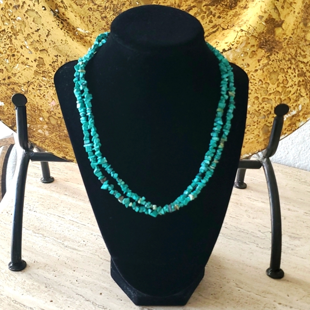 Handmade turquoise necklace